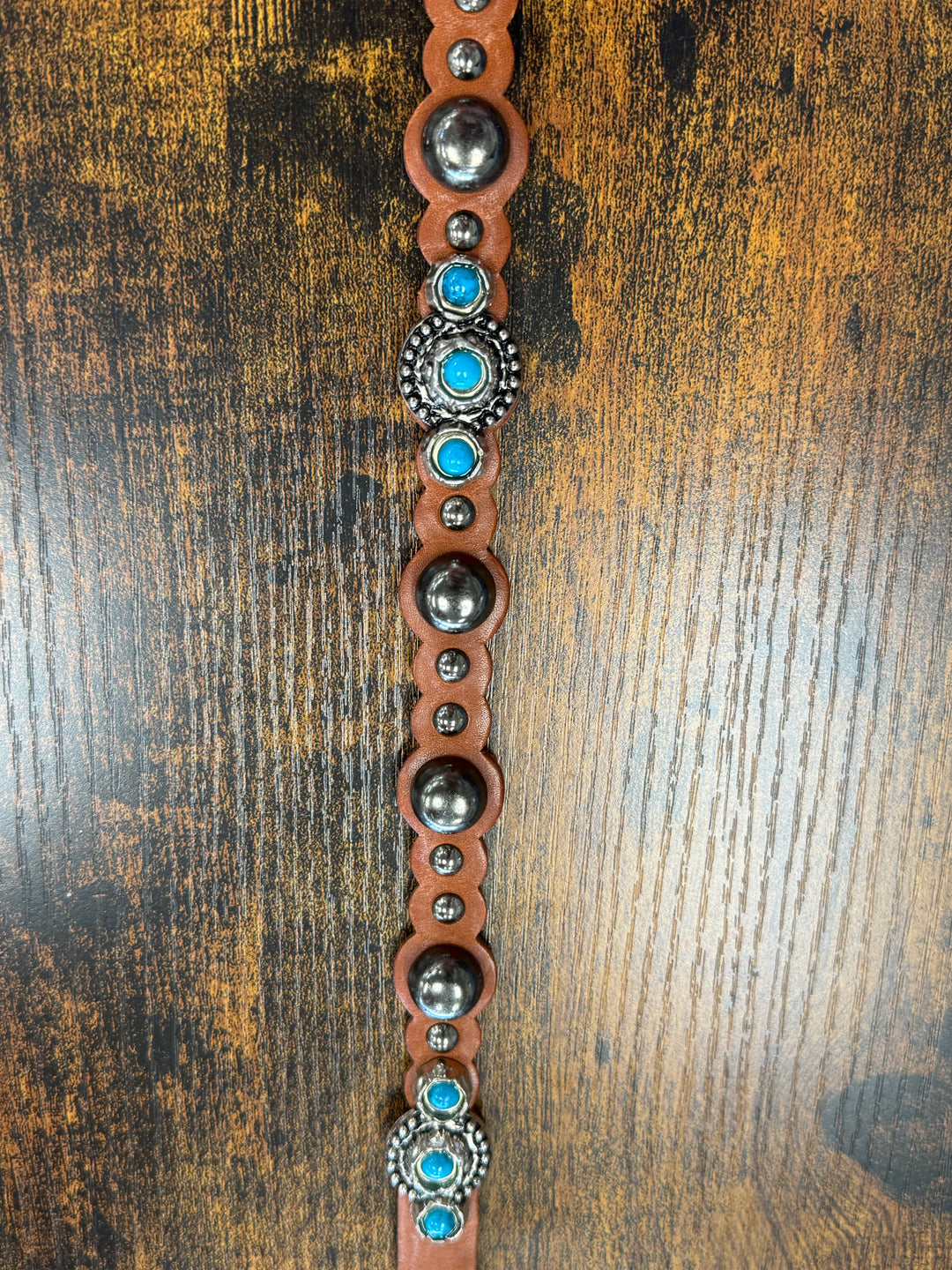 Turquoise Concho Belt