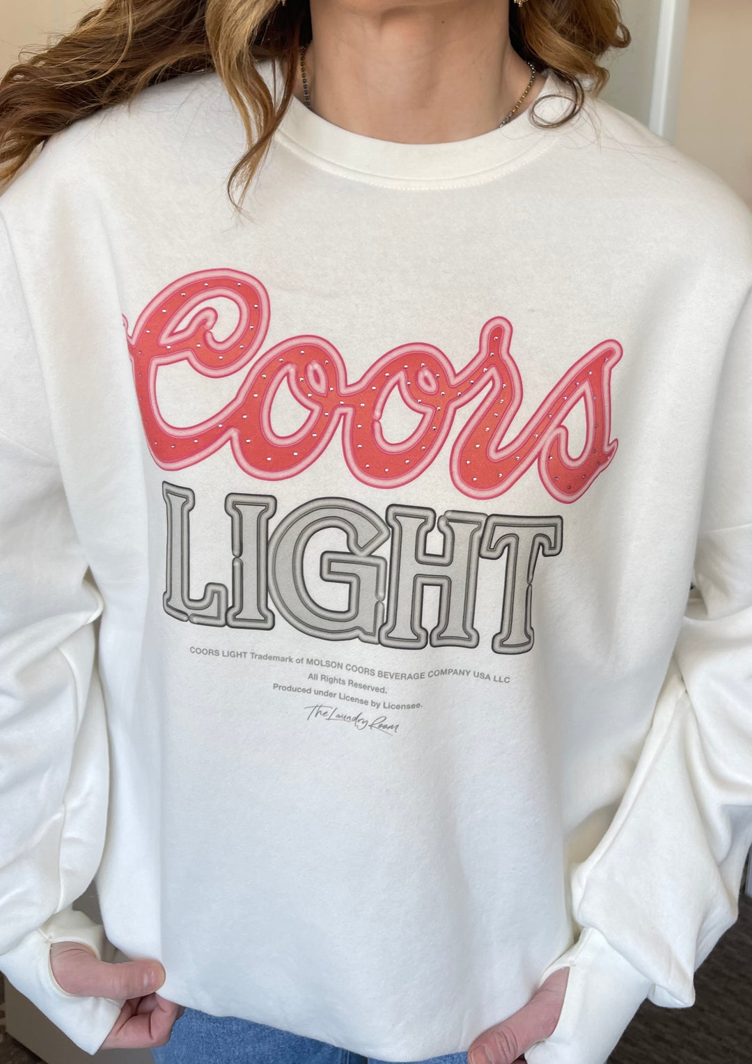 Official Licensed Coors Neon Light Sweatshirt