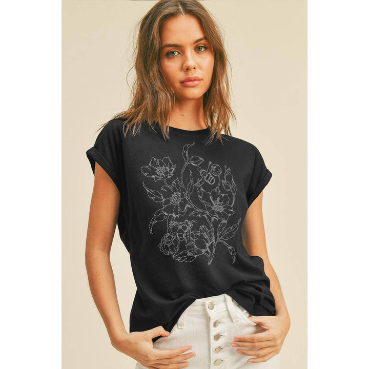 Flower Graphic Tee