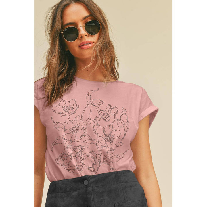 Flower Graphic Tee