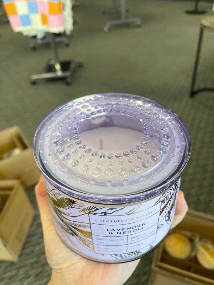 Lavender and Neroli Urban Jar 2 wick Deco Glass Lid