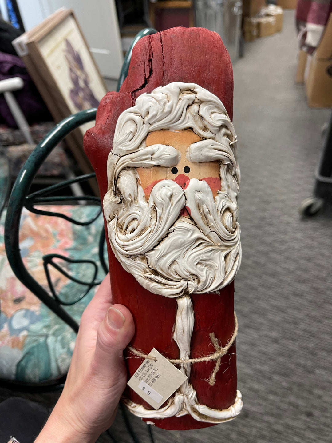 Wooden Santa